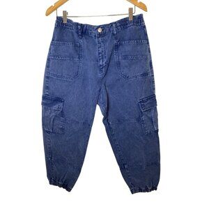 Free People We the Free Platoon Cargo denim jeans, Large